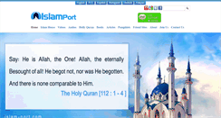 Desktop Screenshot of islam-port.com