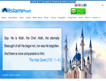Tablet Screenshot of islam-port.com